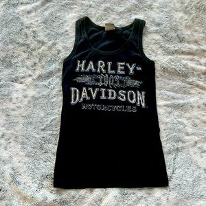 Harley Davidson Women’s Ribbed Tank Top Medium